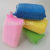 White Silk Large Single Hanging Card Cleaning Sponge Brush Scouring Pad Kitchen Dish Brush Pot Dish-Washing Sponge