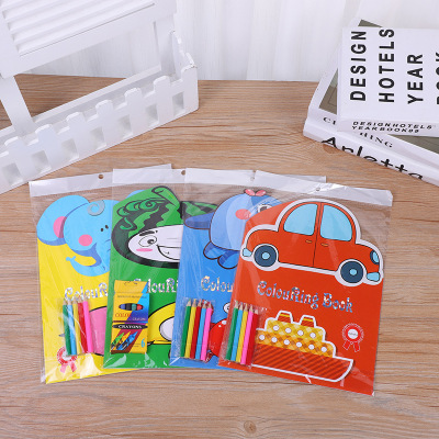 Early Childhood Education DIY Picture Book Painting Book Painting Book Children's Graffiti Painting Book Coloring Book Sketchpad Toy