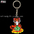 PVC Key Chain Customization Christmas Soft Plastic 3D Keychain Pendant Customized Single-Sided Cartoon Creative Pendant