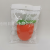 Apricot Three-Dimensional Bath Sponge Single Bag Fruit Creative Shape Bath Sponge Bath Scrubber with Lanyard