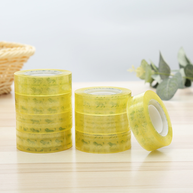 厂家直供多种1.8cm透明文具胶带办公用品