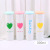 Cartoon Slim Straight Water Cup Girly Simplicity Portable Fresh Home Cute Love Creative Personality Water Bottle Cup
