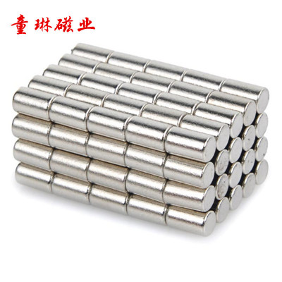 Factory Direct Sales NdFeB Magnetic Rods Cylindrical round Strong Magnet Lodestone Strong Magnetic Permanent Magnet Custom Wholesale