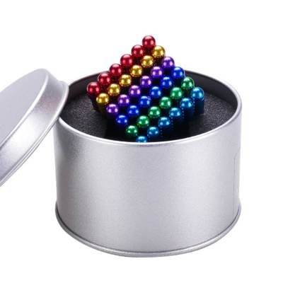 Stall Supply 5mm216 Barker Ball Magnetic Ball Decompression Cube Puzzle Magnetic Cube Wholesale Customizable