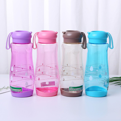 Qiaofeng Large Capacity Plastic Cup Portable Leak-Proof Simple Space Cup Summer Outdoor Drop-Resistant Water Cup Sports Kettle