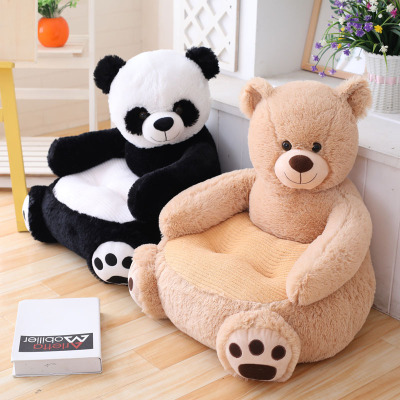 Children's Cartoon Plush Sofa Creative Cute Panda Tatami Plush Toy Factory Wholesale