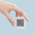 Mini Small Square Hygrometer Bedroom Temperature and Humidity Meter Small Portable Low Power Consumption