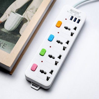 New Foreign Trade Socket USB Socket with Switch Multi-Position USB Socket with Switch Newtimes