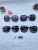 2021new Women's Clothes Reflective Lenses Fashion Drivers' Sunglasses UV Protection Shading Glasses