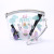 New PVC Transparent Wash Bag Cartoon Girl Unicorn Alpaca Cosmetic Bag Women's Storage Large Capacity Anti-Bag