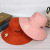 Internet Hot Bucket Hat Double-Sided Sun Hat with Wide Brim Embroidery Small Chrysanthemum Double-Sided Wear Foldable 