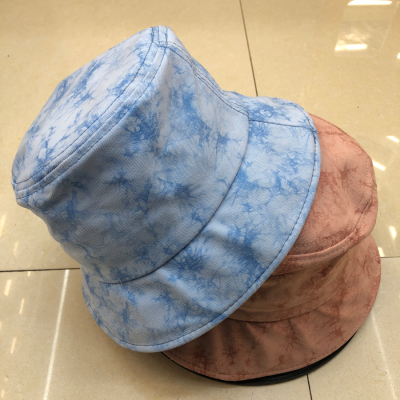 Cotton Printing Sun-Shade Fisherman Hat Bucket Hat, Spring Fashion Casual Men's Bucket Hat Tide