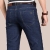 Spring New Men's High Waist Jeans Middle-Aged Men Casual Pants Loose Large Straight-Leg Pants Stretch Pants Men