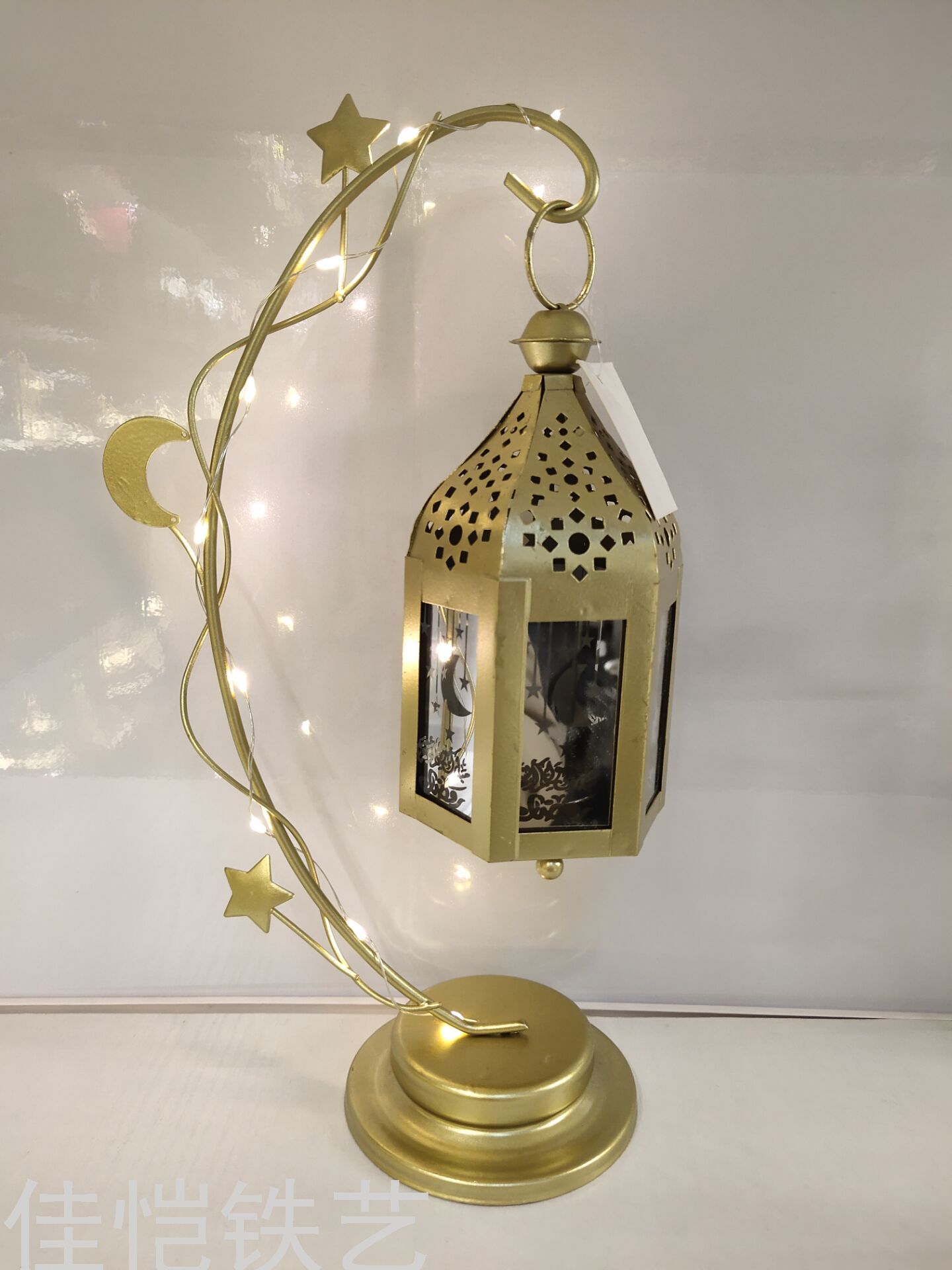 阿拉伯欧式铁艺风灯 婚庆 节日 礼品 赠品 装饰品