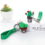 Cartoon PVC Cactus Keychain Flexible Rubber Key Chain Epoxy Keychain Drops Soft and Pendant