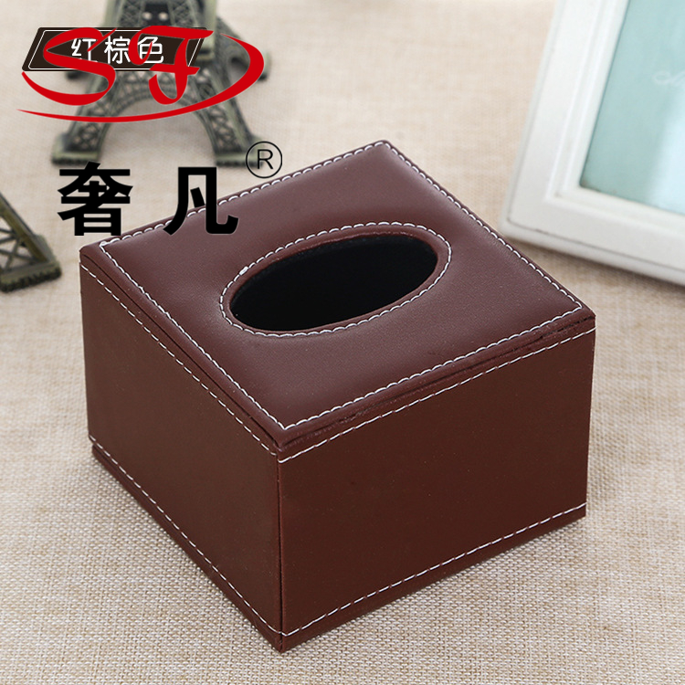 纸巾盒客厅家用卧室轻奢简约欧式创意酒店餐厅餐巾纸盒抽纸盒定制