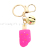 Ice Cream PVC Keychain Flexible Rubber Key Chain Epoxy Keychain Drops Soft and Pendant Customization