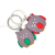 Bird Cute Cartoon PVC Keychain Car Pendant Handbag Pendant Silicone Doll Key Ring Key Ring
