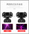 Double-Arm Moving Head Light 3-Head Moving Head Light Par Light Single Arm Bar Lamp Wedding KTV Led Smoke Machine Laser 