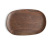 Irregular Acacia Mangium Plate Shaped Solid Wood Snacks Pastry Fruit Plate Black Walnut Wooden Plate Customization