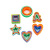 Factory Direct Supply round Heart-Shaped Silicone Baking Cake Cup Cake Mold Cake Vegetable Cutter Cookie Cutter