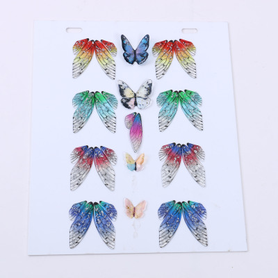 Butterfly Earrings Accessories Ornament Accessories Jewelry Accessories Factory Direct Sales