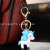 Unicorn PVC Keychain 3D Stereo Doll Pendant Keychain Cartoon Car Key Ring Key Chain Customization