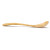 Natural Beech Seasoning Measuring Spoon Wooden Long Handle Stirring Sugar Spoon Creative Small Spoon Lettering