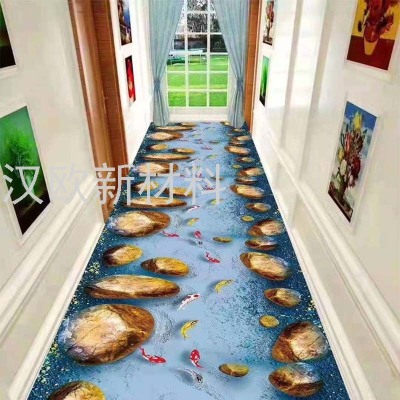 Cutting Corridor Floor Mat Waterproof Non-Slip Customizable Hotel Hotel Foyer Doorway Aisle Stairs Wall-to-Wall Carpet