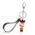 New Flexible Rubber Key Chain Colorful Red Jewelry Hang Decorations Student Bag Decorative Pendant PVC Keychain Pendant