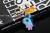 Haima PVC Keychain 3D Stereo Doll Pendant Keychain Cartoon Car Key Ring Key Chain Customization