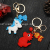 Unicorn PVC Keychain Doll Keychain Cartoon Animal Style Hot Key Chain Promotion Keychain