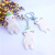 Cute Cartoon PVC Keychain Car Pendant Handbag Pendant Silicone Doll Key Ring Key Ring