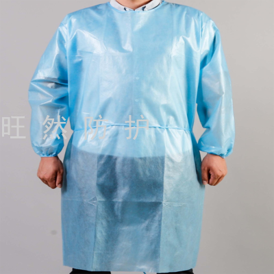 Disposable Pp Disposable Protective Coveralls Level2 Level Protective Clothing Car Cover Non-Woven Fabric Isolation Suit