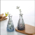 European-Style Small Mouth Glass Vase Creative Fresh One Flower Dried Flower Flower Hydroponic Flower Pot Living Room Decoration
