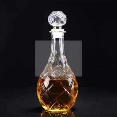 Self-Brewing Medicine Wine Ornament Decoration Storage Ginseng Sparkling Wine Bottle Fire Extinguisher Bottles Glass High-End Household Sealed Liquor