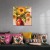 SUNFLOWER Flower Oil Painting Korean Style Decorative Painting Handmade Painting B & B Apartment Matching Painting Foreign Trade Supply Style