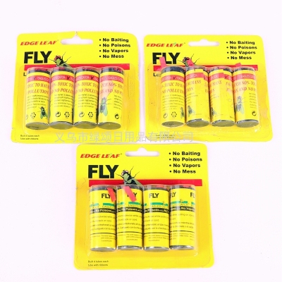 Factory Direct Sales Strong Fly Paper Fly Coil Fly Paper Fly Paper Fly Coil Paper Sticker Fly Glue Board Fly Belt