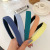 Non-Slip Hair Band Women's Korean-Style Internet Celebrity Shredded Hairpin Simple Pure Color All-Matching Wide-Brimmed Face Wash Hair Bands Headdress