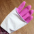 Latex Gloves Deng's Velvet Spray 35cm Dishwashing and Washing Household Rubber Gloves