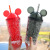 Fashion Double-Layer Straw Mickey Ice Cup Summer Cold Drink Juice Glass Water Cup Plastic Cup Wholesale