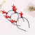 Christmas Antlers Headband Hair Accessories Flocking Antlers Headdress Hairpin Batch Moose Angle Hair Accessories Children's Ornaments