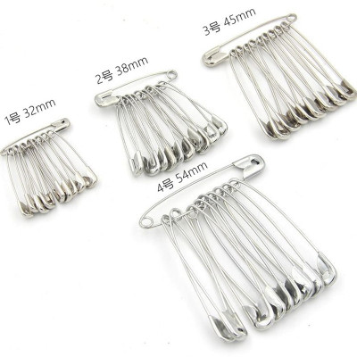 Factory Wholesale Pin Galvanized More Sizes Fixed Clothes Tag Brooch Lock Pin Insurance Metal Buckle Pin