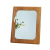 Small Rectangular European Bedroom Retro Foldable HD Simple Support Wooden Makeup Mirror Convenient Assembly Mirror