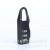 Factory Hot Sale Password Lock of Trolley Case Drawer Gym Password Security Lock Digital Luggage Padlock