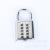 Ten-Digit Fixed Button Password Lock Room Button Password Lock Dorm Drawer Password Lock