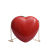 New Women's Bag Chain Heart-Shaped Small Bag Female Bag Female Student Korean Style All-Match Peach Heart Chain Small Bag