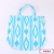 Fresh Two-Color Canvas Bag Polyester Cotton Handbag Shopping Bag Eco-friendly Bag Customizable Printed Logo Canvas Bag