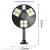 2021 New Solar Human Body Induction Street Lamp Courtyard Induction Wall Lamp with Remote Control Outdoor Security Lamp