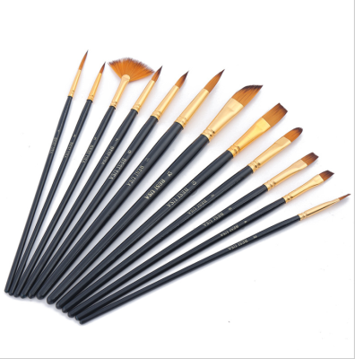 12-Piece Brush Set Oblique Peak